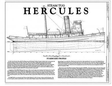 Steam Tug Hercules – The Model Shipwright