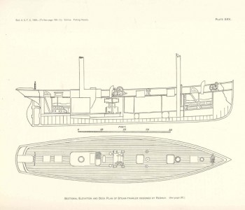 19th Century Steam-powered Auxiliary Fishing Trawler – The Model Shipwright