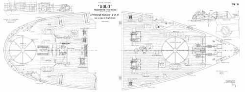 1933 French Cargo Vessel Golo – The Model Shipwright