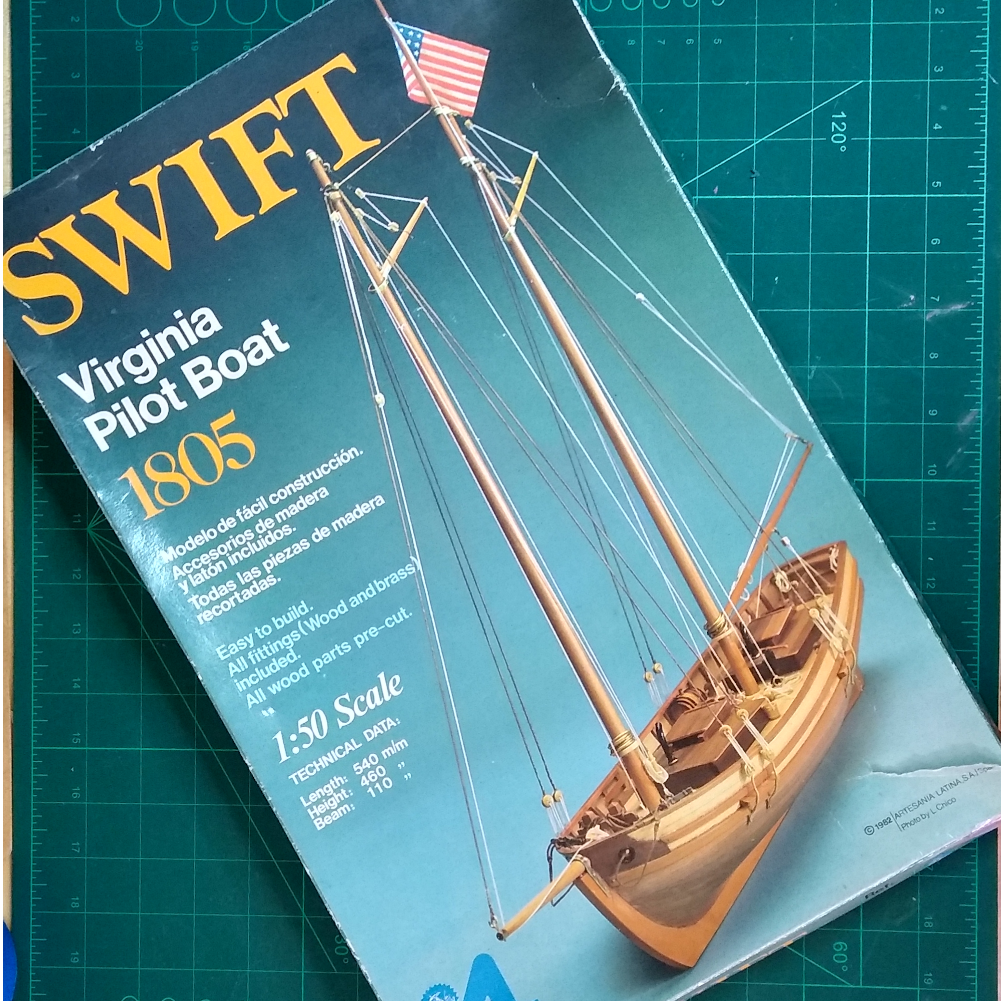Swift 1805 Ship Model Kit Artesania Latina New In Open Box
