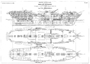 French ship Magellan – The Model Shipwright