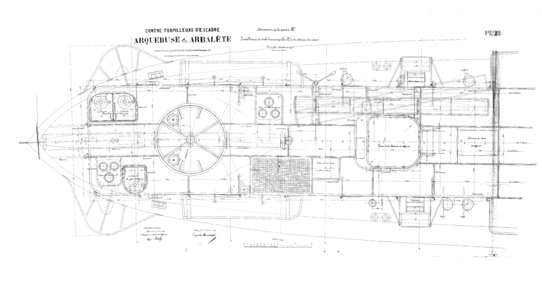 French destroyers Arquebuse and Arbalete – The Model Shipwright