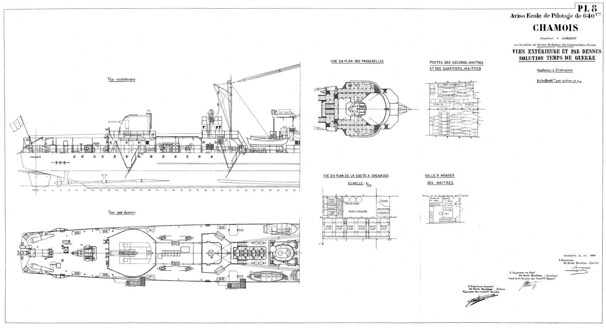 French Ship Chamois – The Model Shipwright