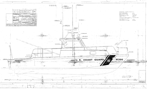 U.S. Coast Guard 41′ Utility Boat – The Model Shipwright