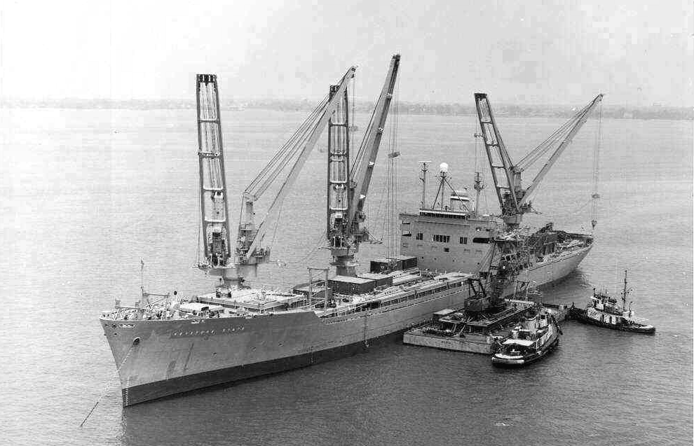 SS Keystone State Auxiliary Crane Ship Free Ship Plans